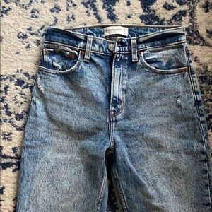 Abercrombie and Fitch high rise mom jeans